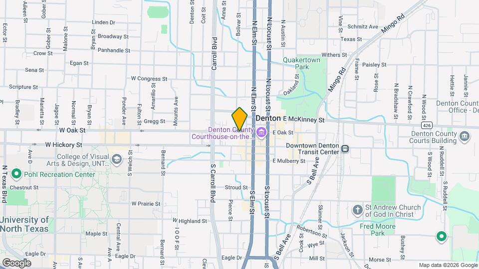 227 W Oak St Map and Location Details