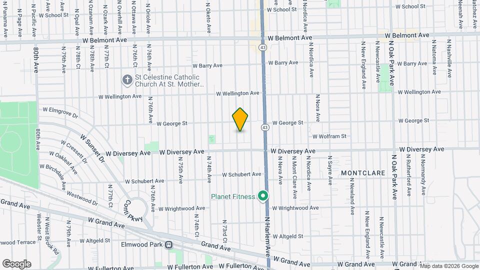 2825 73rd Ave Map and Location Details