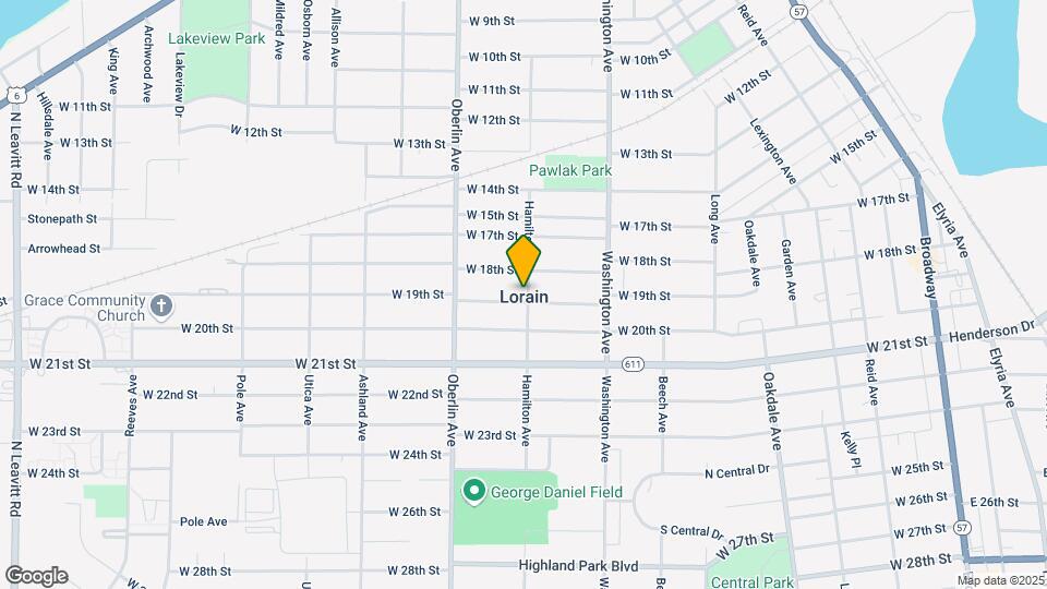 1842 Hamilton Ave Mapa y Detalles de la Ubicación