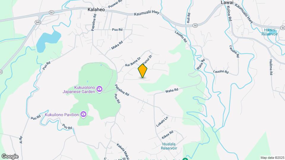 4370 Kalaheo Dr Map and Location Details