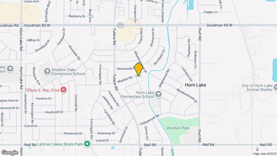 6560 Greenbriar Dr Mapa y Detalles de la Ubicación