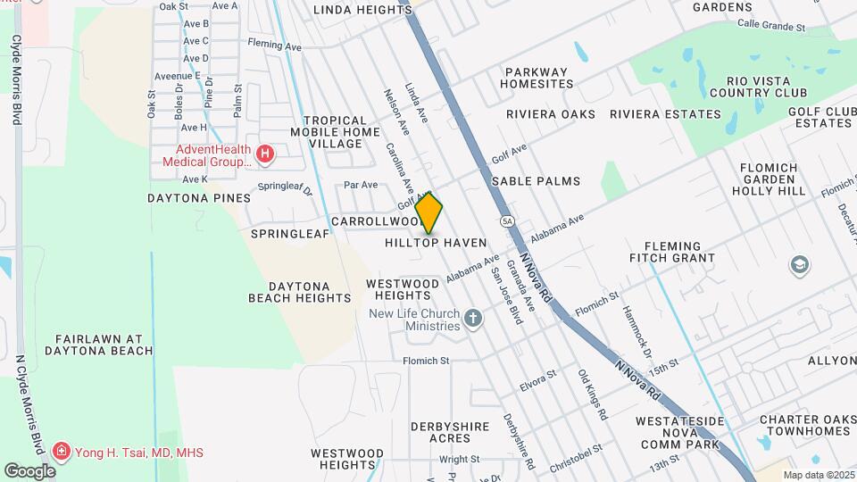 1201 Ave O Map and Location Details