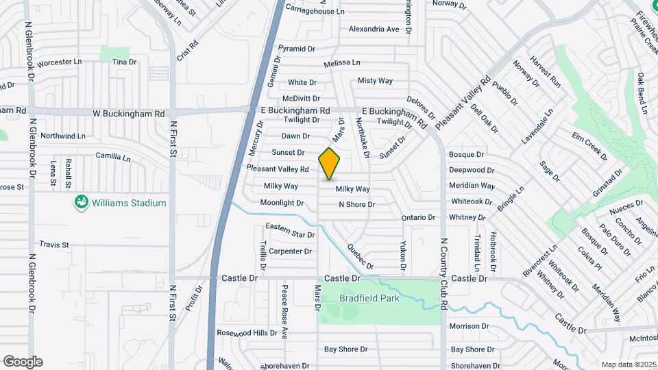 809 Milky Way Map and Location Details