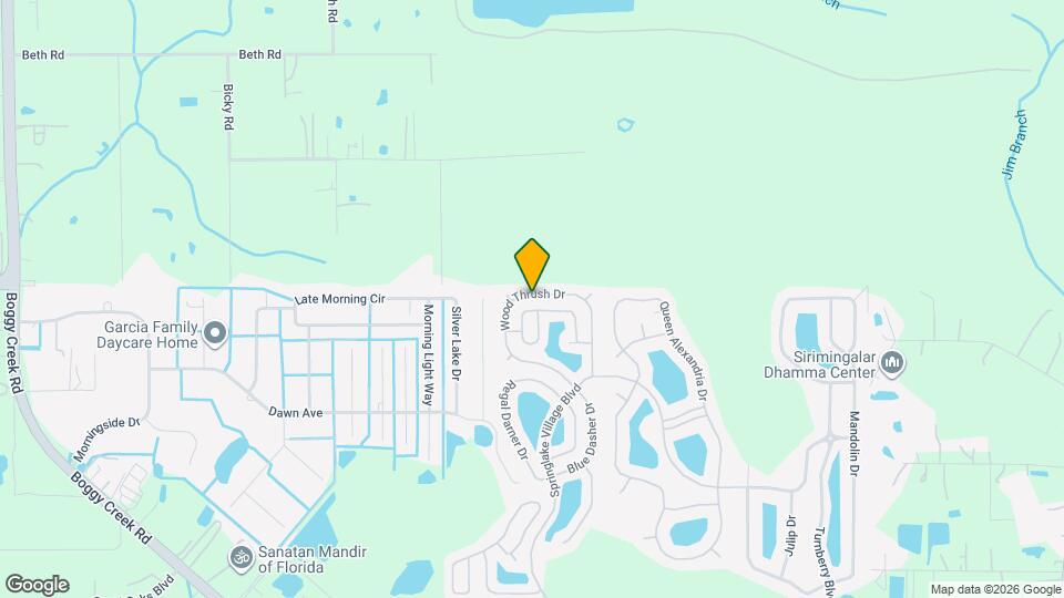 3857 Wood Thrush Dr Map and Location Details