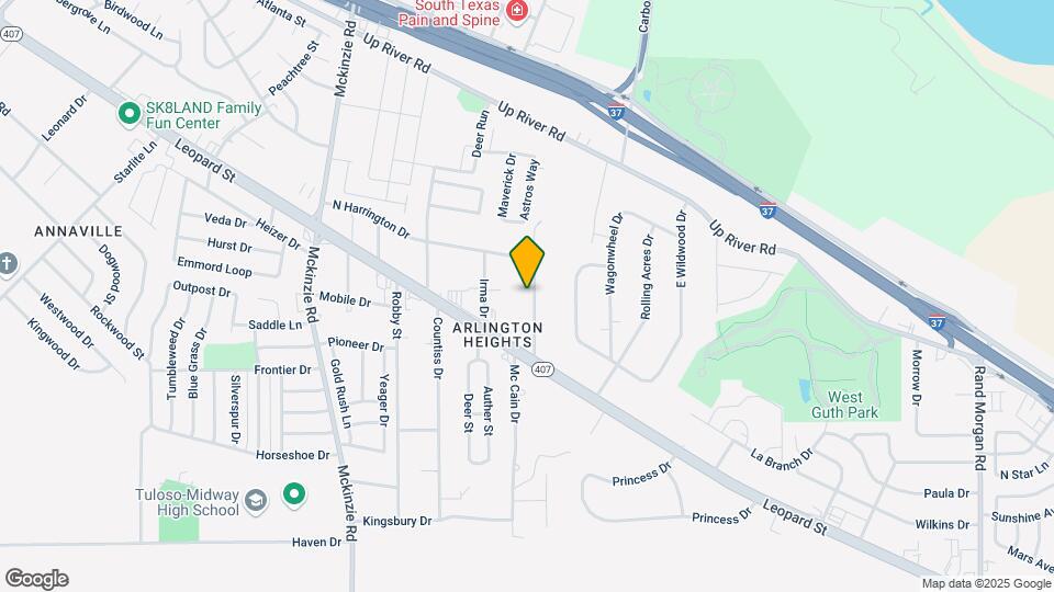 2905-2907 E Harrington Dr Mapa y Detalles de la Ubicación