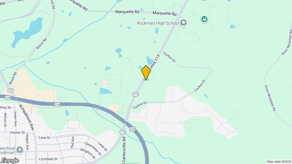 817 Cartersville Hwy Map and Location Details