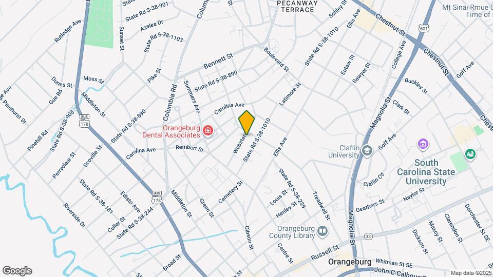 690 Webster St Map and Location Details