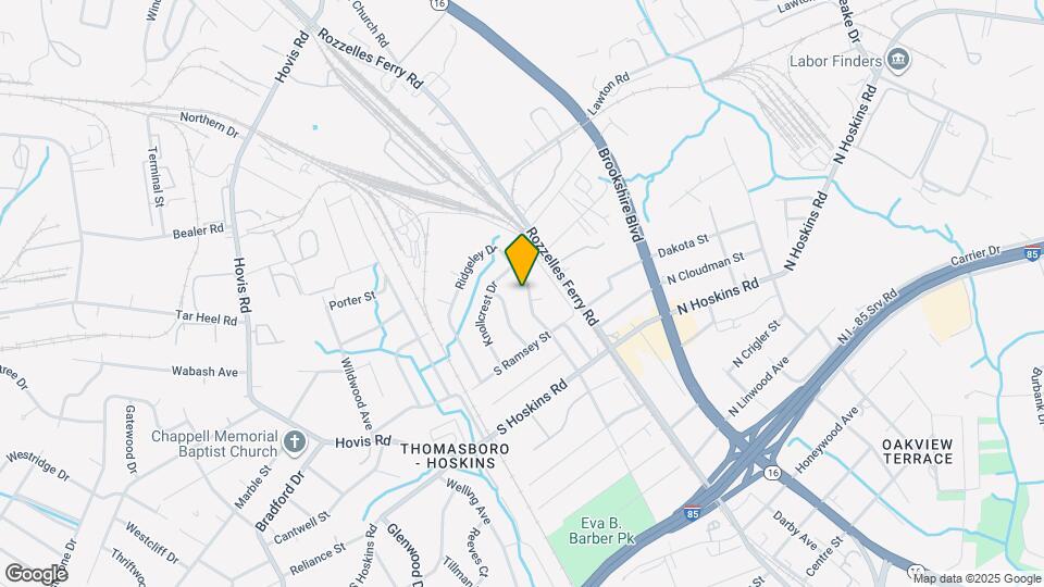 4401 Ridgeley Dr Mapa y Detalles de la Ubicación