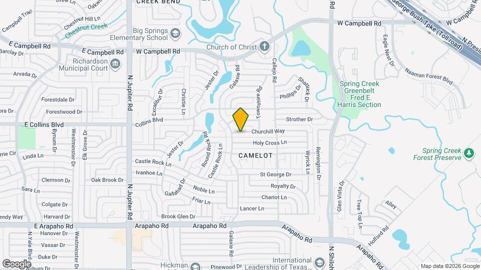 2930 Churchill Way Map and Location Details