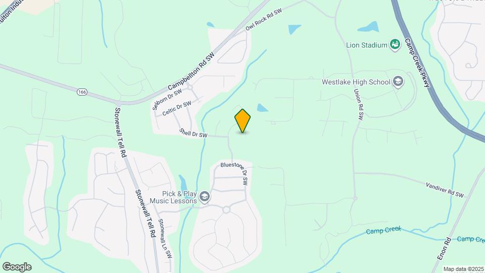 345 Oxnard Cir SW Map and Location Details