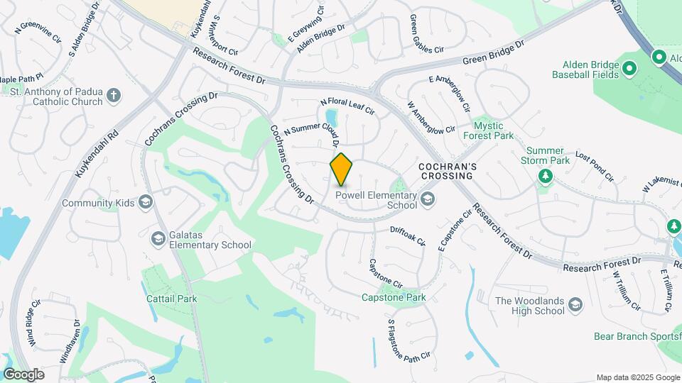 98 N Cochrans Green Cir Map and Location Details