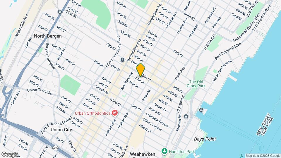 222 47th St Map and Location Details