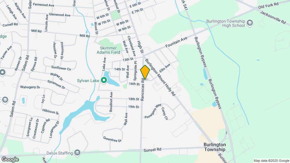 1503 Rancocas Rd-Unit -C Map and Location Details