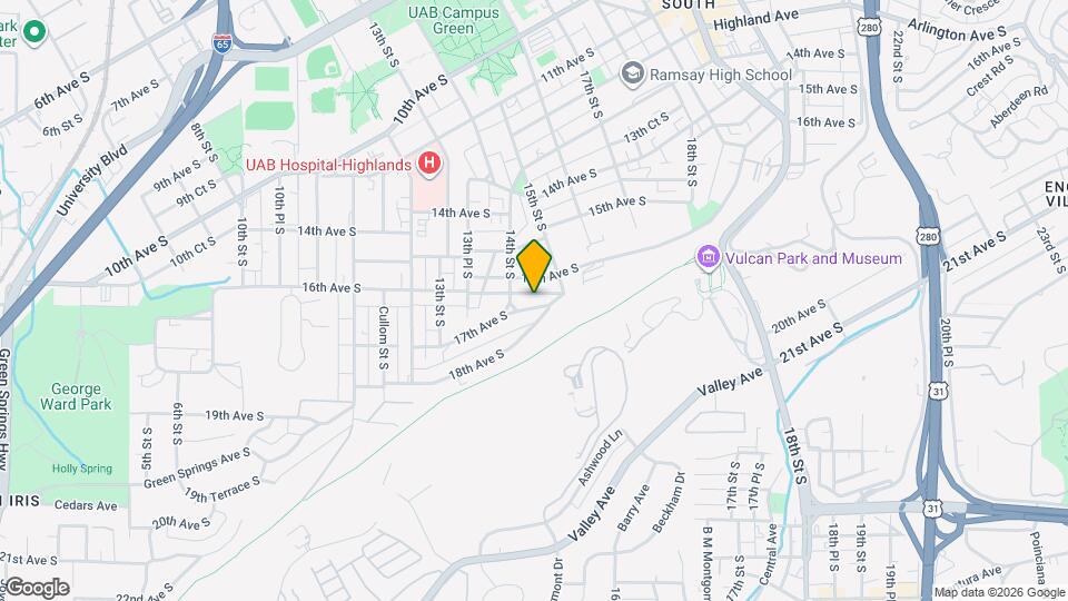 1410 17th Ave S Map and Location Details