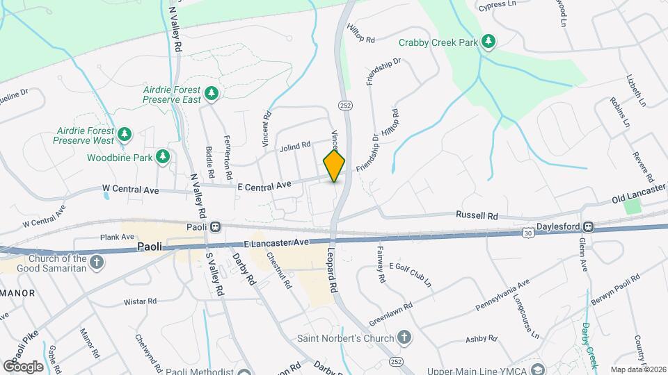 335 Paoli Pointe Dr Map and Location Details