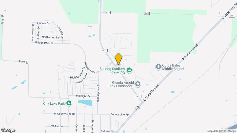 1625 Meadow Lark Ln Map and Location Details