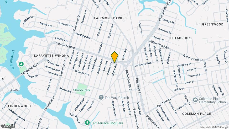 3129 Marne Ave Map and Location Details