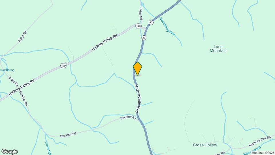 5974 Maynardville Hwy, Unit 1 Mapa y Detalles de la Ubicación