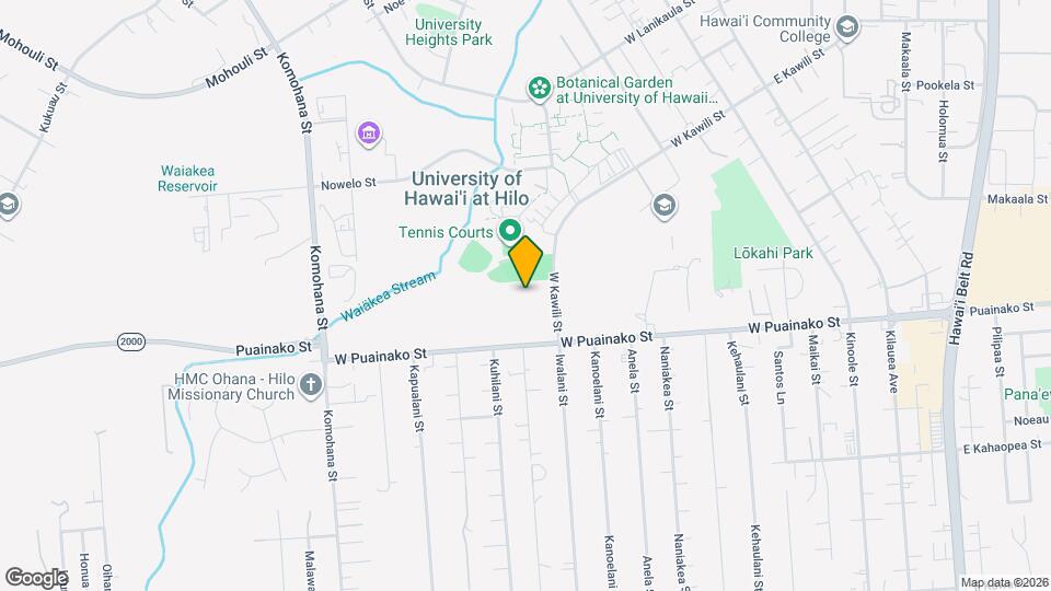 Hale Kawili Map and Location Details