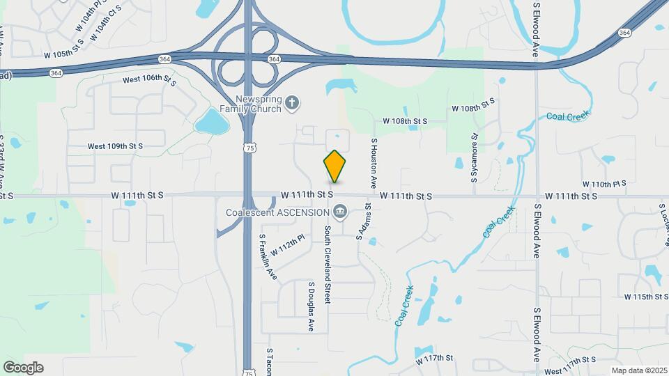 11015 Augusta Dr Map and Location Details