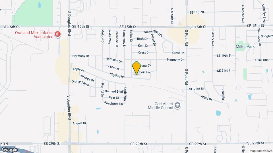 9613 Rhythm Rd Map and Location Details