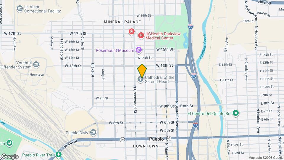 411 W 11th St Map and Location Details