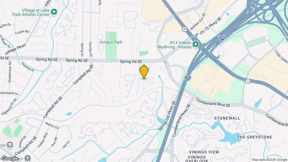 2620 Blackburn Ct SE Map and Location Details