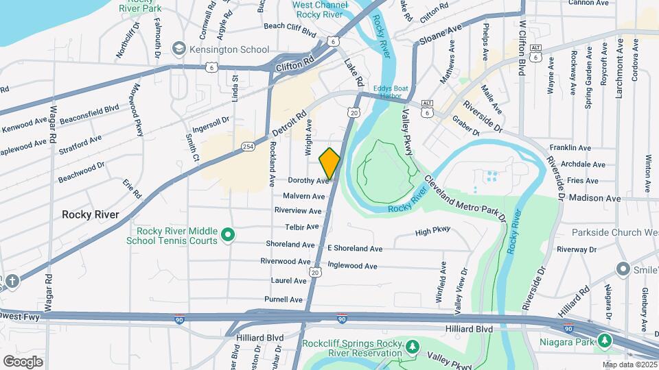 1900 Wooster Rd Mapa y Detalles de la Ubicación