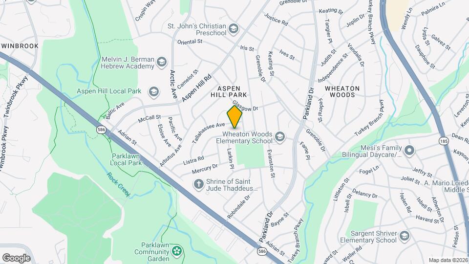 4613 Wissahican Ave Map and Location Details