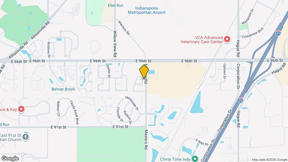 9429 Glencroft Way Map and Location Details
