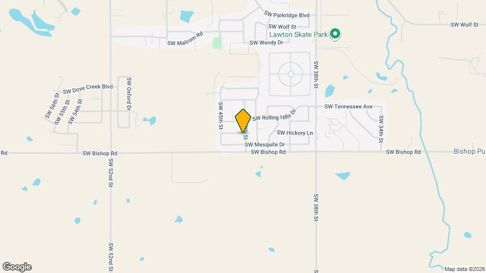 4402 SW Hickory Ln Map and Location Details