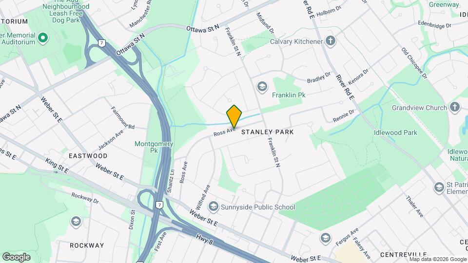 259 Ross Ave Map and Location Details