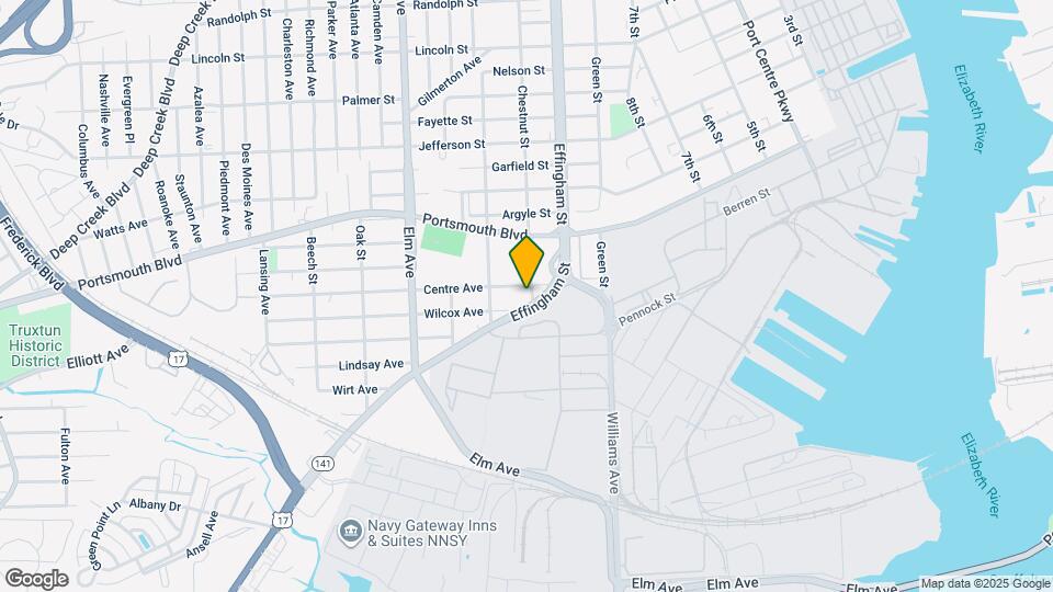 2906 Chestnut St Map and Location Details