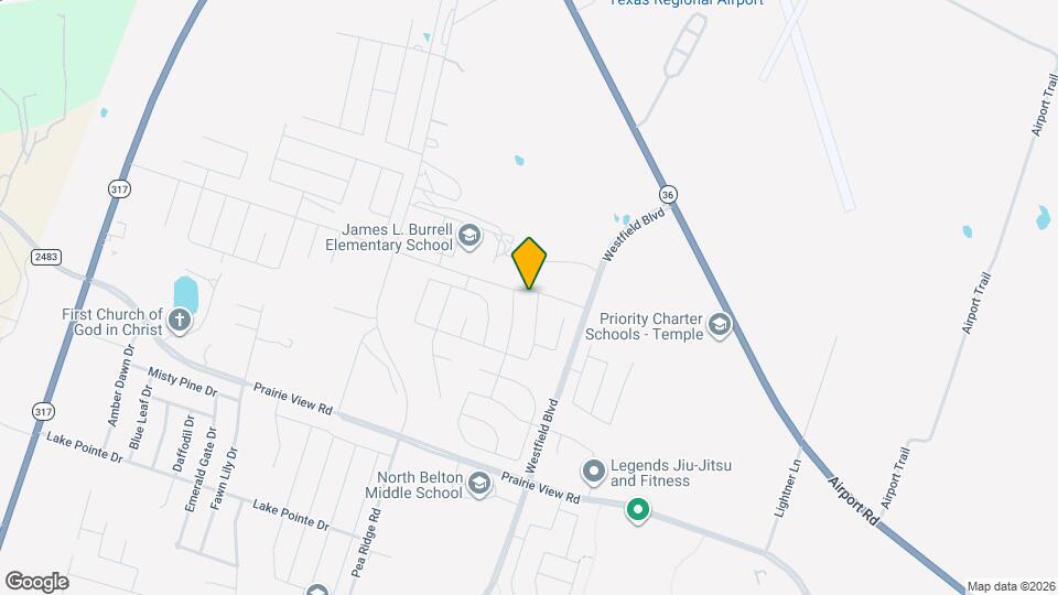 1938 Bayou Wood Ln Map and Location Details