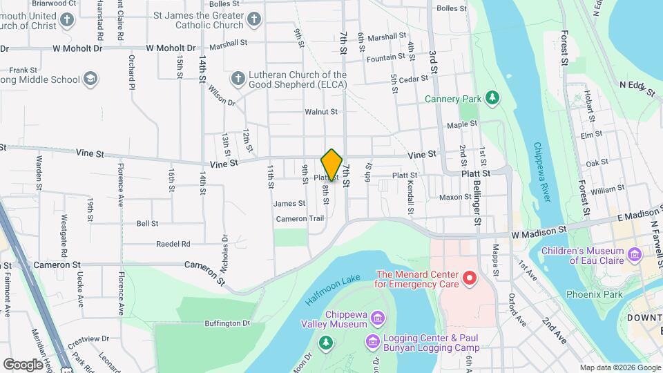 1823 8th St Map and Location Details