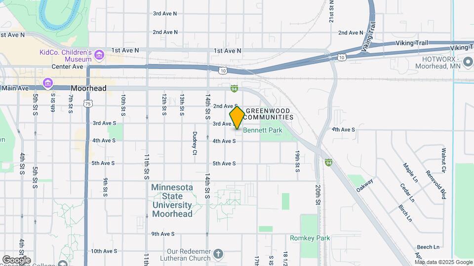 303 16th St S Map and Location Details