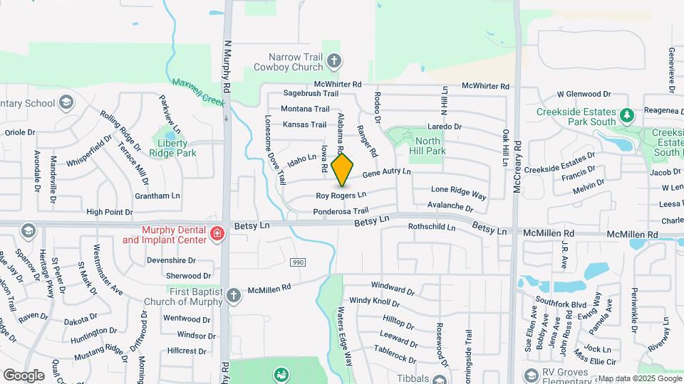 321 Roy Rogers Ln Map and Location Details