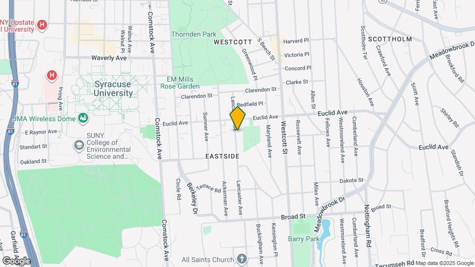 831 Lancaster Ave Mapa y Detalles de la Ubicación