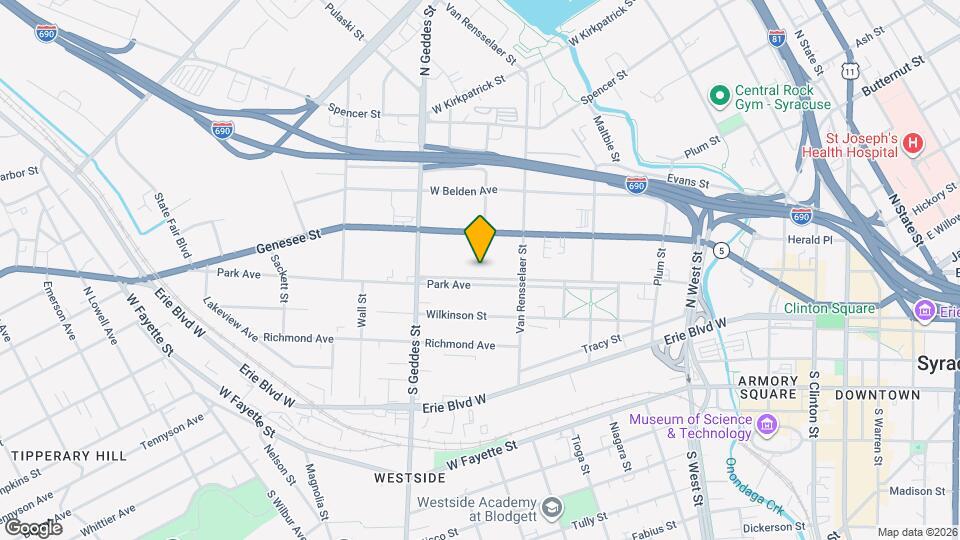 618 Park Ave Mapa y Detalles de la Ubicación