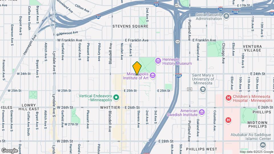 2404 Stevens Ave Map and Location Details