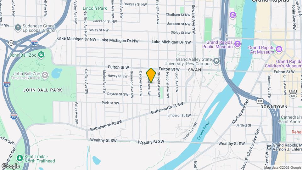 827 Watson St SW Map and Location Details