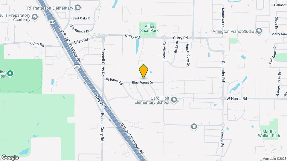 3507 Blue Forest Dr Map and Location Details