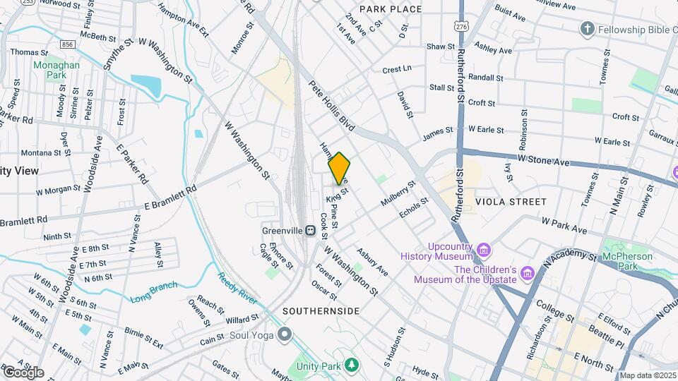 203 King St Map and Location Details