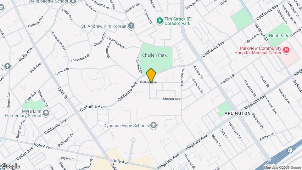 4185 Selma Ave Map and Location Details