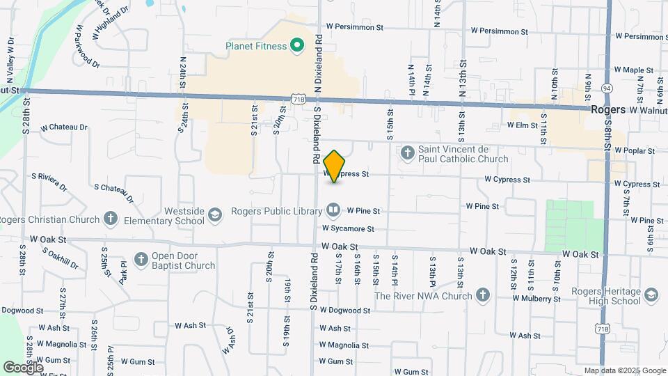 509 S Dixieland Rd Map and Location Details