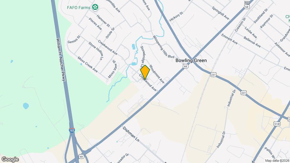 120 Creekwood Ave Map and Location Details