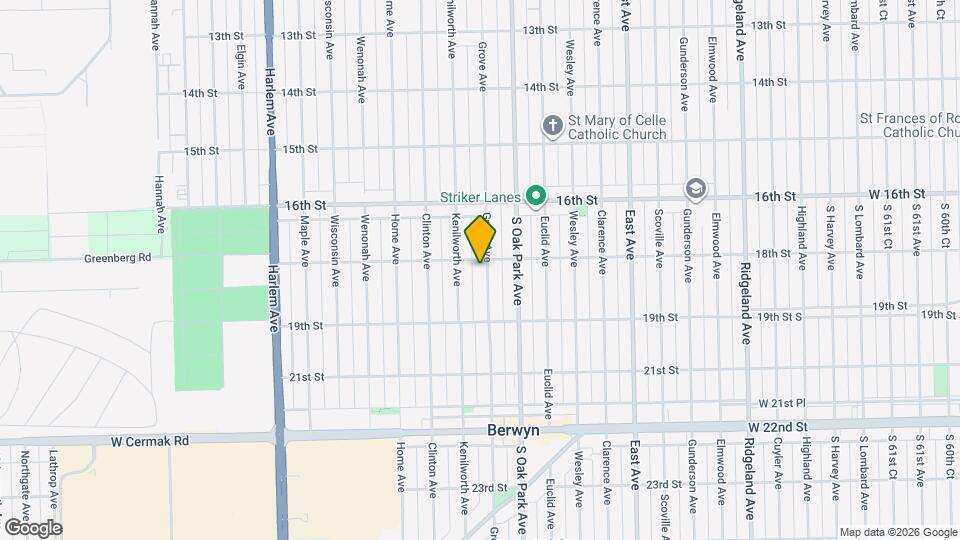 1806 Grove Ave Map and Location Details