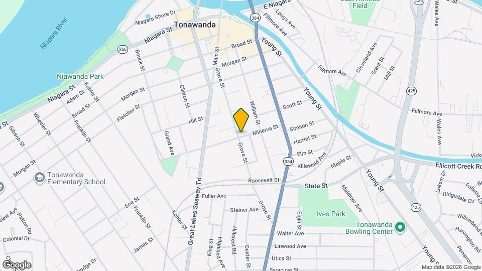 153 Grove St, Unit 1 bedroom apartment lower flat Map and Location Details