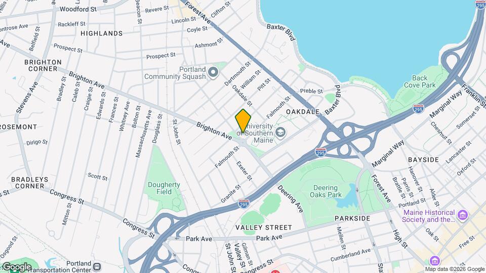 257 Deering Ave Map and Location Details