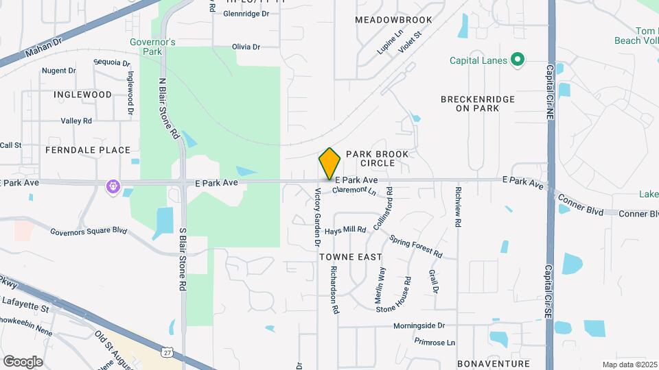 2140 Claremont Ln Mapa y Detalles de la Ubicación